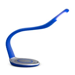 TRAE Luni LED-Tischleuchte, Qi, 5.000 K Blau