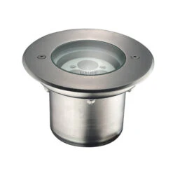 WIBRE LED-Einbaulampe IP67 Rund +-15° 4500K 5W 30°