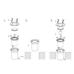 Lucande Praktische Bodeneinbauleuchte Ava -Bestes Beleuchtungs Geschäft 9616045 3