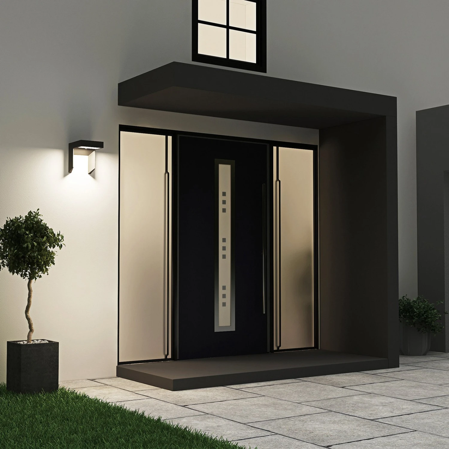 Arcchio Dynorma LED-Außenwandlampe Mit Sensor 2 Arcchio Dynorma LED-Außenwandlampe Mit Sensor – Bild 2