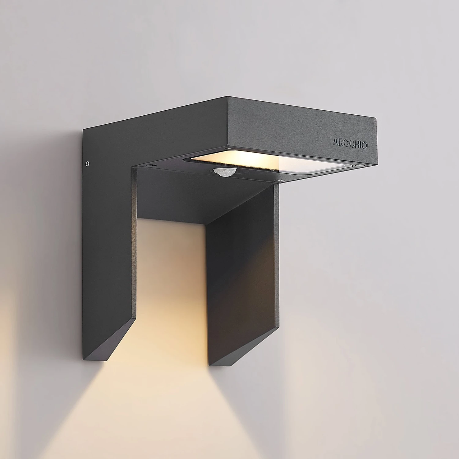 Arcchio Dynorma LED-Außenwandlampe Mit Sensor 6 Arcchio Dynorma LED-Außenwandlampe Mit Sensor – Bild 6