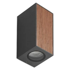 Lucande Cimala Außenwandlampe 2xGU10, Höhe 16,5cm -Bestes Beleuchtungs Geschäft 9616268 2