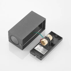 Lucande Cimala Außenwandlampe 2xGU10, Höhe 16,5cm -Bestes Beleuchtungs Geschäft 9616268 8