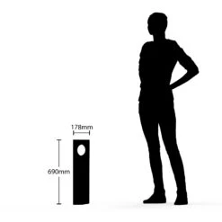 Lucande Forama LED-Wegeleuchte, Dunkelgrau -Bestes Beleuchtungs Geschäft 9618141 4