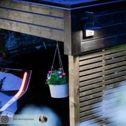 Lucande Solar-LED-Außenwandlampe Silvan Mit Sensor -Bestes Beleuchtungs Geschäft 9619179 9