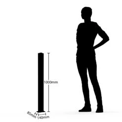 Lucande Virgalia LED-Wegeleuchte, 100 Cm, Sensor -Bestes Beleuchtungs Geschäft 9619222 5