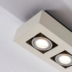 3-flammige Deckenlampe Vince In Weiß -Bestes Beleuchtungs Geschäft 9620458 4