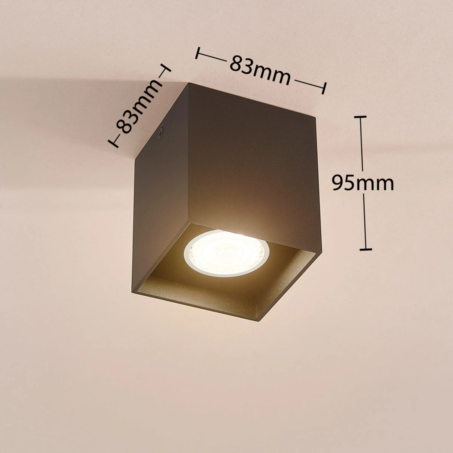 Carson - Aufbau-Deckenspot In Schwarz 9 Carson - Aufbau-Deckenspot In Schwarz – Bild 9