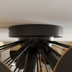 Schwarz-goldene Deckenlampe Kinan -Bestes Beleuchtungs Geschäft 9621167 3