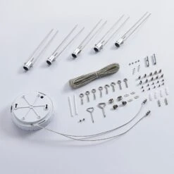 Seilsystem Marno, Fünfflammig -Bestes Beleuchtungs Geschäft 9624201 6