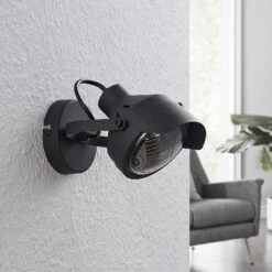 Scheinwerfer-Spot Henega In Schwarz, 1-flammig -Bestes Beleuchtungs Geschäft 9624359 2