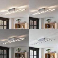 Lucande LED-Deckenlampe Roan, Wellenförmig -Bestes Beleuchtungs Geschäft 9624373 4