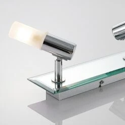 Bad-Wandstrahler Zela, 2-flammig In Chrom -Bestes Beleuchtungs Geschäft 9624384 6