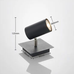 Lindby Joffrey Deckenstrahler, Einflammig, Schwarz -Bestes Beleuchtungs Geschäft 9624823 3