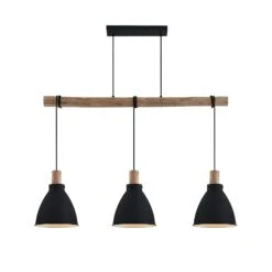 Lindby Trebale Hängeleuchte, Schwarz, Dreiflammig -Bestes Beleuchtungs Geschäft 9626270 5