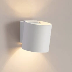 Arcchio Vilja Wandleuchte, Zylinder, Sandweiß -Bestes Beleuchtungs Geschäft 9626724 4