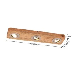 Lindby Mikari LED-Deckenleuchte Aus Holz, 3-fl. 13 Lindby Mikari LED-Deckenleuchte Aus Holz, 3-fl. -Bestes Beleuchtungs Geschäft 9627413 4