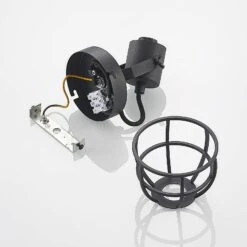 Lindby Flintos Käfig-Spot, Einflammig, Schwarz -Bestes Beleuchtungs Geschäft 9628342 7