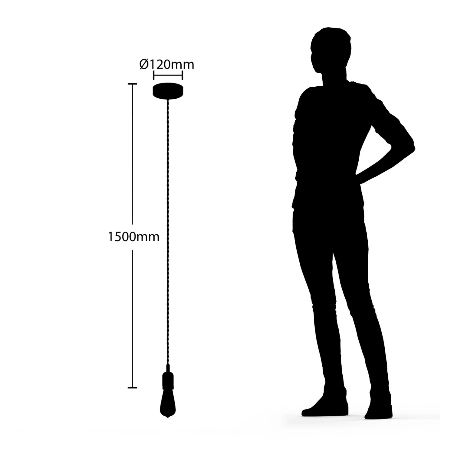 Lindby Gurima Hängeleuchte, Messing Antik 8 Lindby Gurima Hängeleuchte, Messing Antik – Bild 8