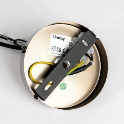 Lindby Elanova Kronleuchter, Zehnflammig, Gunmetal -Bestes Beleuchtungs Geschäft 9639659 8