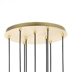 Lucande Taylan Hängeleuchte 9-flammig Rondell -Bestes Beleuchtungs Geschäft 9639758 7