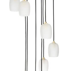 Lucande Taylan Hängeleuchte 9-flammig Rondell -Bestes Beleuchtungs Geschäft 9639758 8