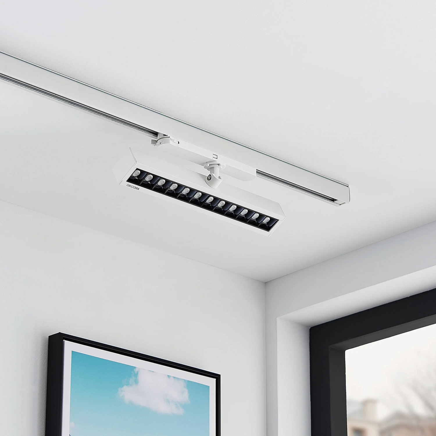 Arcchio Millay LED-Schienenstrahler Weiß 3000K 5 Arcchio Millay LED-Schienenstrahler Weiß 3000K – Bild 5