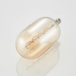 Lucande LED-Lampe E27 T140 4W 2.700K Dimmbar Amber -Bestes Beleuchtungs Geschäft 9927001 4