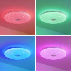 Lindby Laubini LED-Deckenleuchte, RGBW Smart 48 Cm -Bestes Beleuchtungs Geschäft 9930018 3