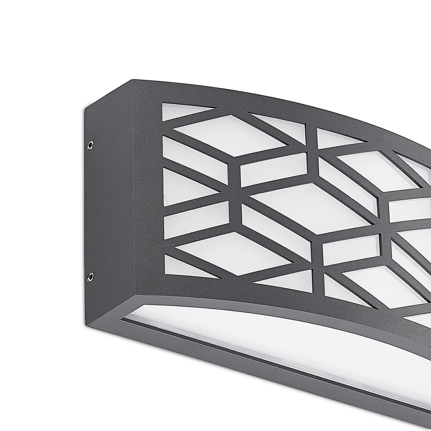 Lindby Jakari LED-Außenwandleuchte, Eckig, Muster 7 Lindby Jakari LED-Außenwandleuchte, Eckig, Muster – Bild 7