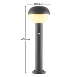 Lindby Kallie LED-Wegeleuchte Mit Sensor -Bestes Beleuchtungs Geschäft 9932074 3