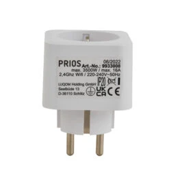 Prios Kianna Smart Steckdose, Per App-steuerbar