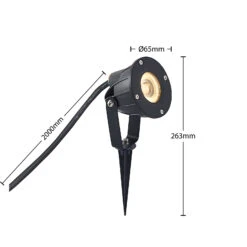 Lindby Irmina LED-Erdspießleuchten-Set, 3 Stück -Bestes Beleuchtungs Geschäft 9934047 6