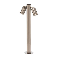 Lindby Myan Wegeleuchte, V4A, Zweiflammig -Bestes Beleuchtungs Geschäft 9934074 2