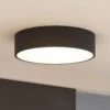 Arcchio Noabelle LED-Deckenlampe, Schwarz, 40 Cm