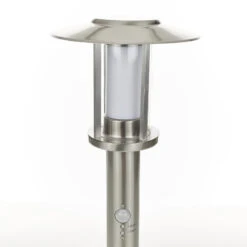 LED-Sockellampe Gregory, Edelstahl, Mit Sensor -Bestes Beleuchtungs Geschäft 9945317 3