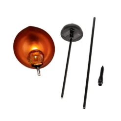 Lindby Gerwin LED-Solarlampe, Erdspieß, Silber -Bestes Beleuchtungs Geschäft 9945533 7