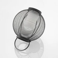 Lindby Mairuna LED-Solar-Laterne, Schwarz, 30,8 Cm -Bestes Beleuchtungs Geschäft 9945544 8