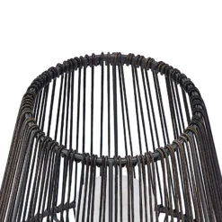 Lindby Kaati LED-Solar-Laterne, Rattanoptik, 26 Cm -Bestes Beleuchtungs Geschäft 9945545 5