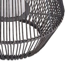 Lindby Kaati LED-Solar-Laterne, Rattanoptik, 26 Cm -Bestes Beleuchtungs Geschäft 9945545 6