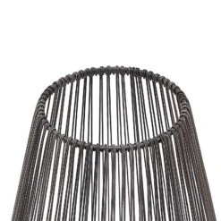 Lindby Kaati LED-Solar-Laterne, Rattanoptik, 37 Cm -Bestes Beleuchtungs Geschäft 9945546 5