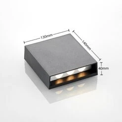 Lindby Ugar LED-Außenwandleuchte, 13 Cm Up/down 12 Lindby Ugar LED-Außenwandleuchte, 13 Cm Up/down -Bestes Beleuchtungs Geschäft 9949062 3