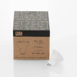 ELC LED-Reflektor GU10 5W 10er-Pack 4.000K 120° -Bestes Beleuchtungs Geschäft 9950881 7