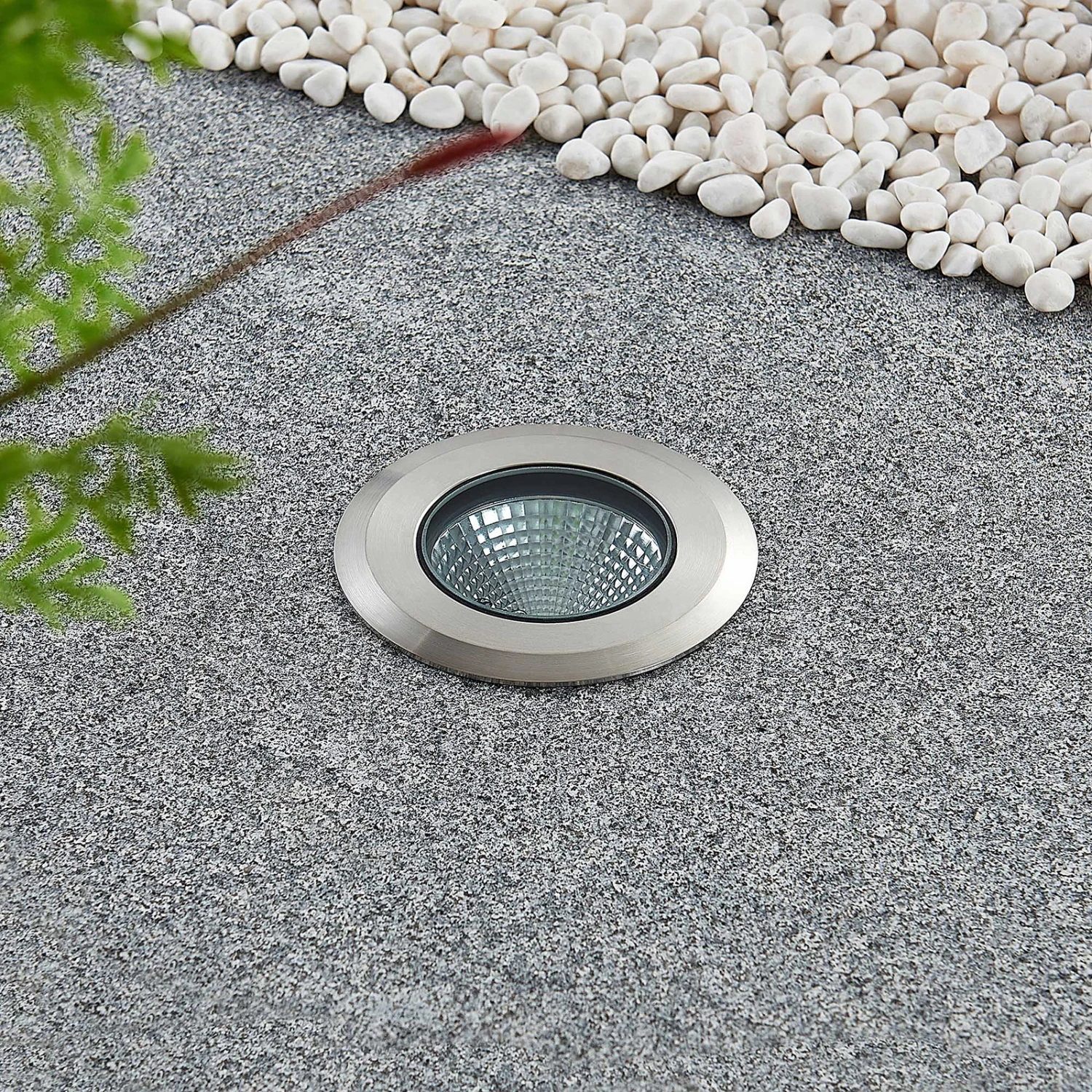 Lucande LED-Edelstahl-Bodeneinbauleuchte Sulea IP67 Rund 5 Lucande LED-Edelstahl-Bodeneinbauleuchte Sulea IP67 Rund – Bild 5