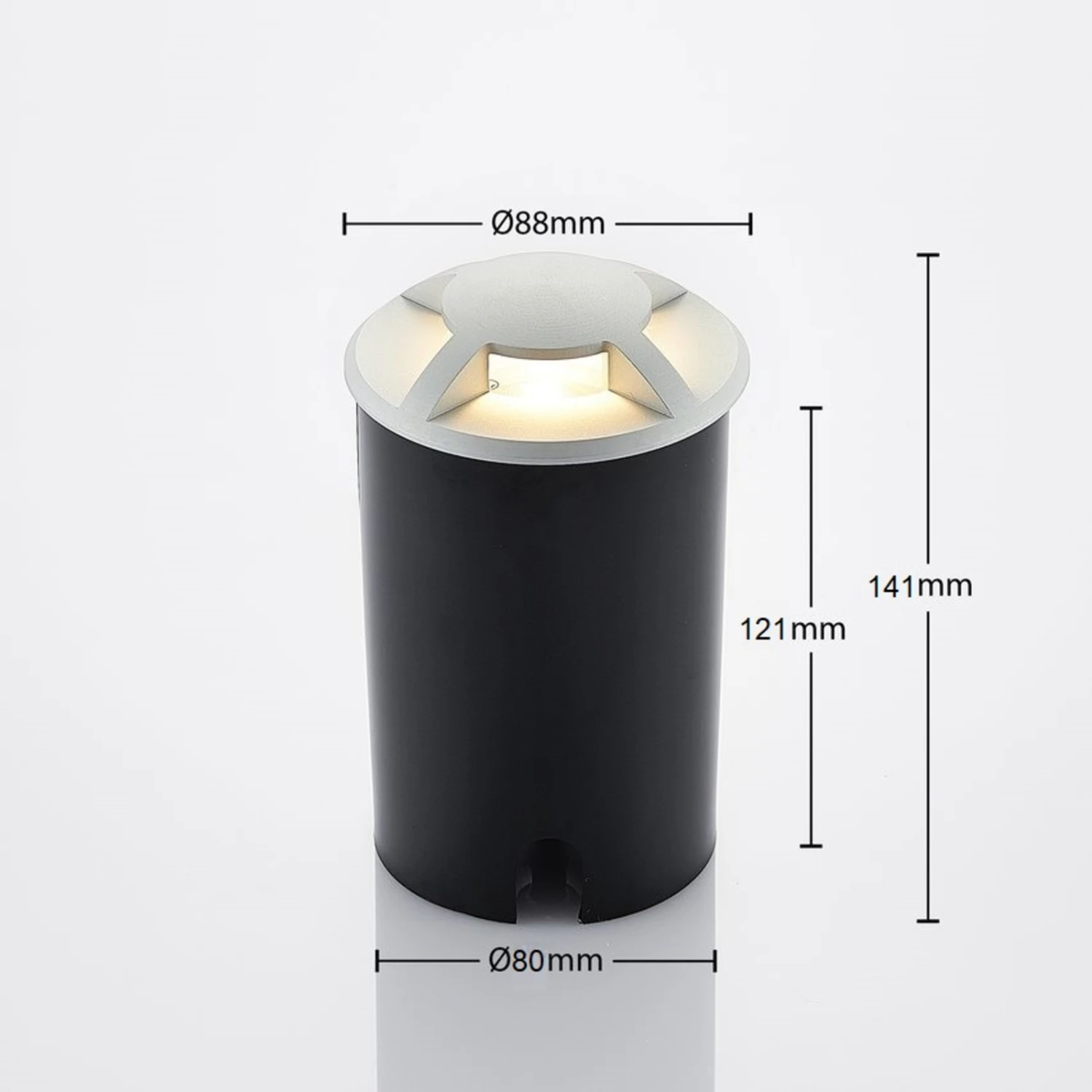 Lucande Bodeneinbauleuchte Edwina Aus Aluminium 5 Lucande Bodeneinbauleuchte Edwina Aus Aluminium – Bild 5