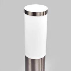 Edelstahl-Sockellampe Kristof -Bestes Beleuchtungs Geschäft 9972055 2