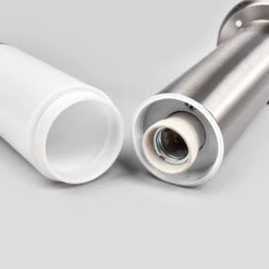 Edelstahl-Sockellampe Kristof -Bestes Beleuchtungs Geschäft 9972055 4