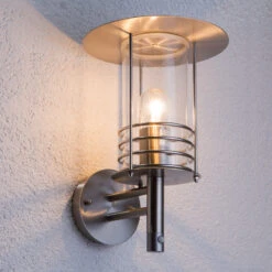 Außenwandlampe Miko, Edelstahl Mit Bewegungssensor -Bestes Beleuchtungs Geschäft 9972071 8