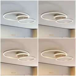 Lindby Smart Edica LED-Deckenleuchte, App, CCT -Bestes Beleuchtungs Geschäft 9985093 8
